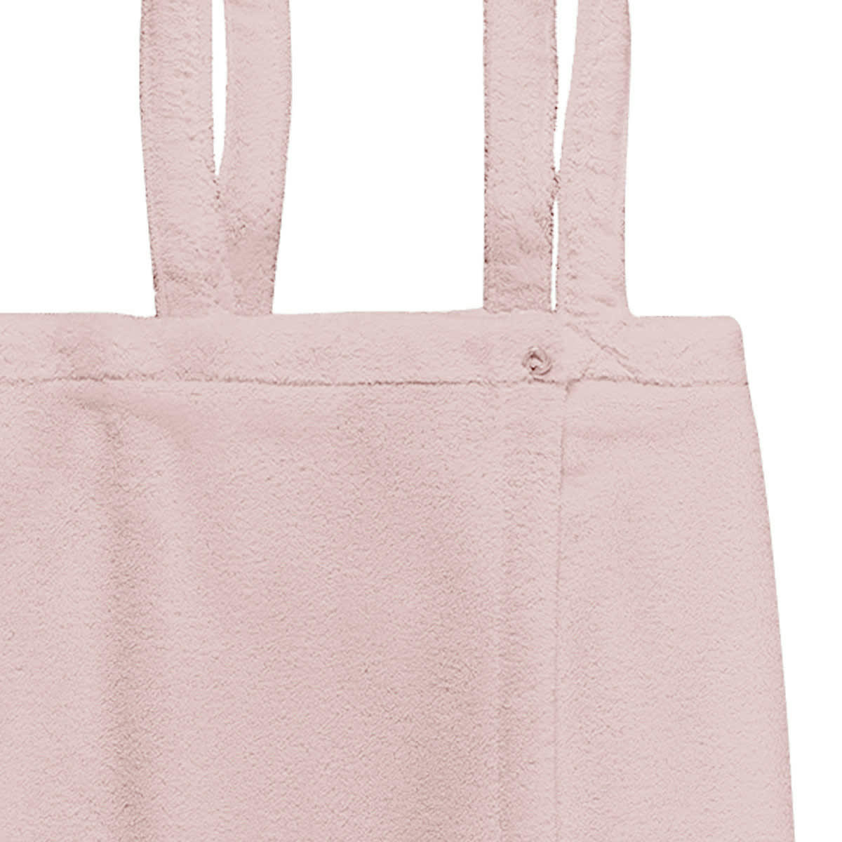 SENSOFT - Robe de bain en coton à bretelles 450gr/m² Poudre L/XL