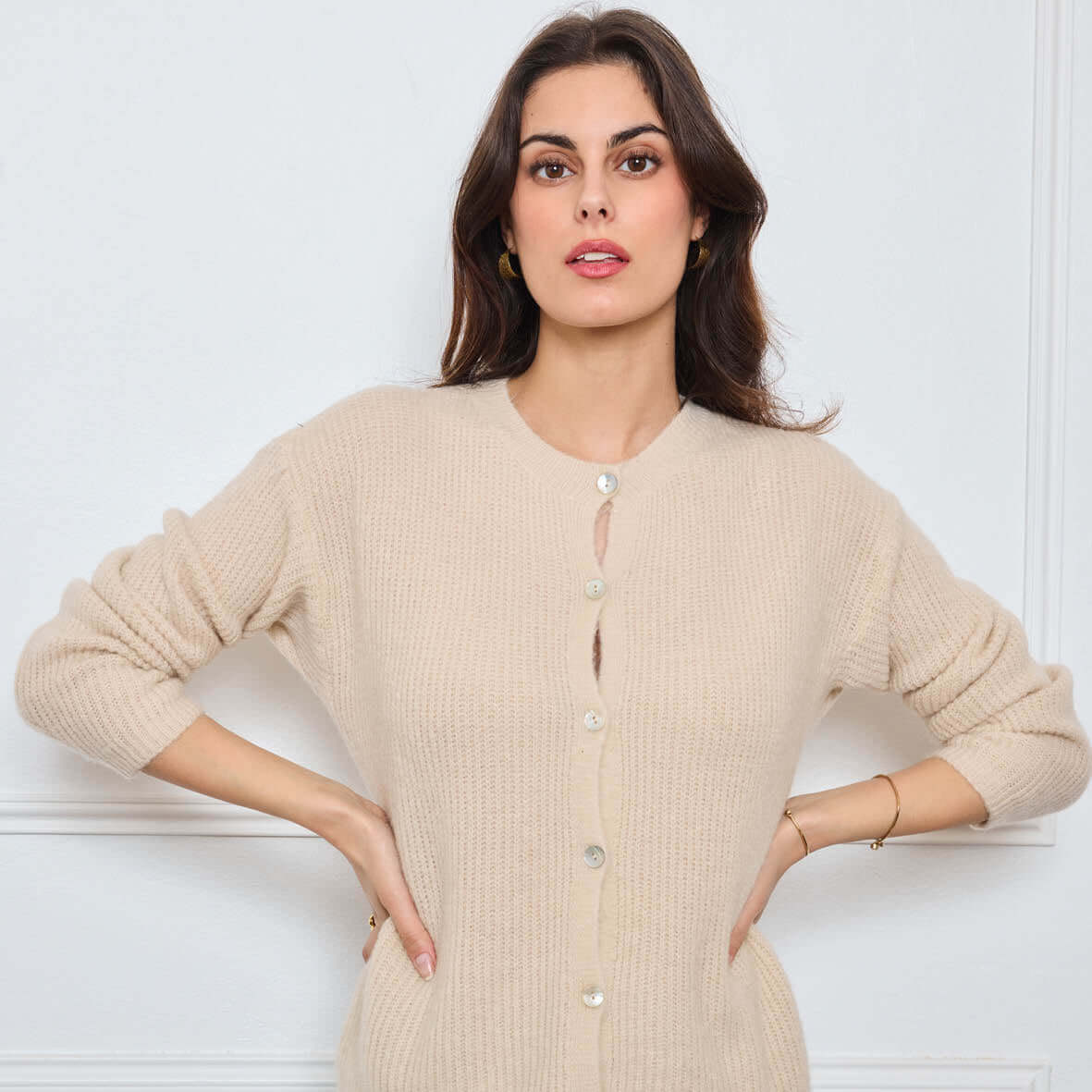 COL ROND AVELINE BEIGE