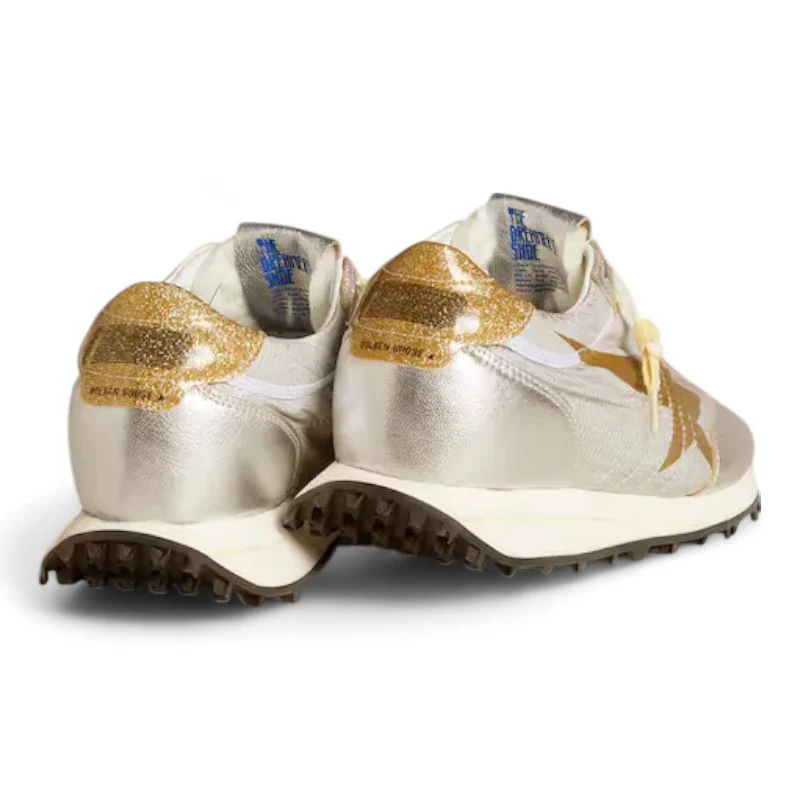 Marathon with silver ripstop nylon upper and gold star