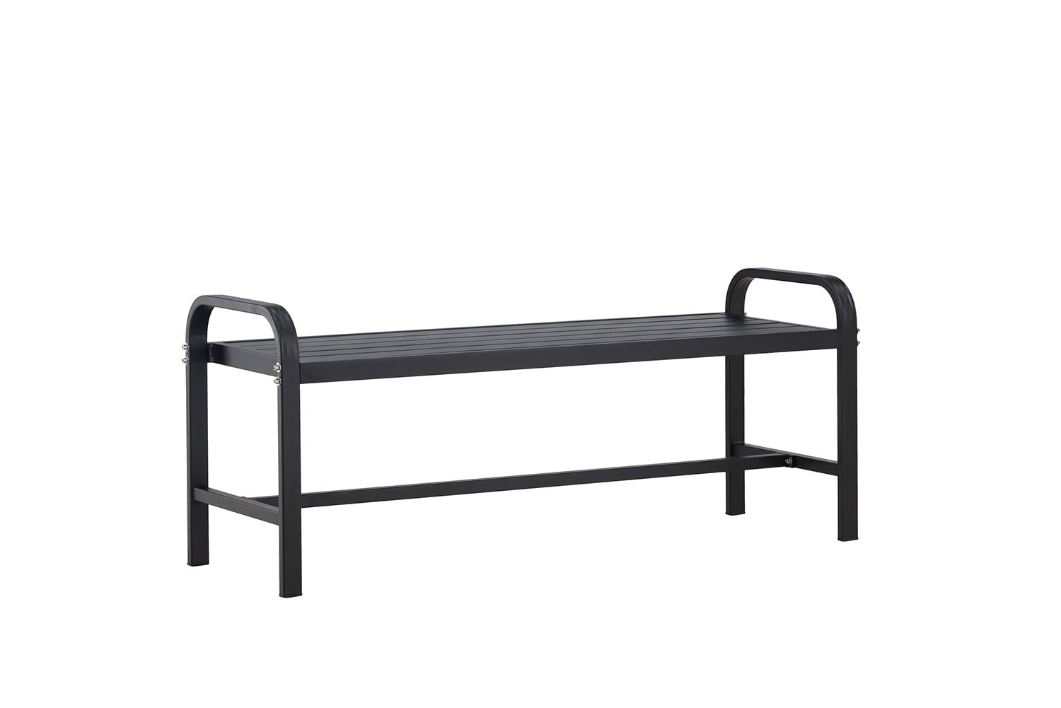 Rebellenclub Tuinbank Troy - 125 x 42cm - Zwart