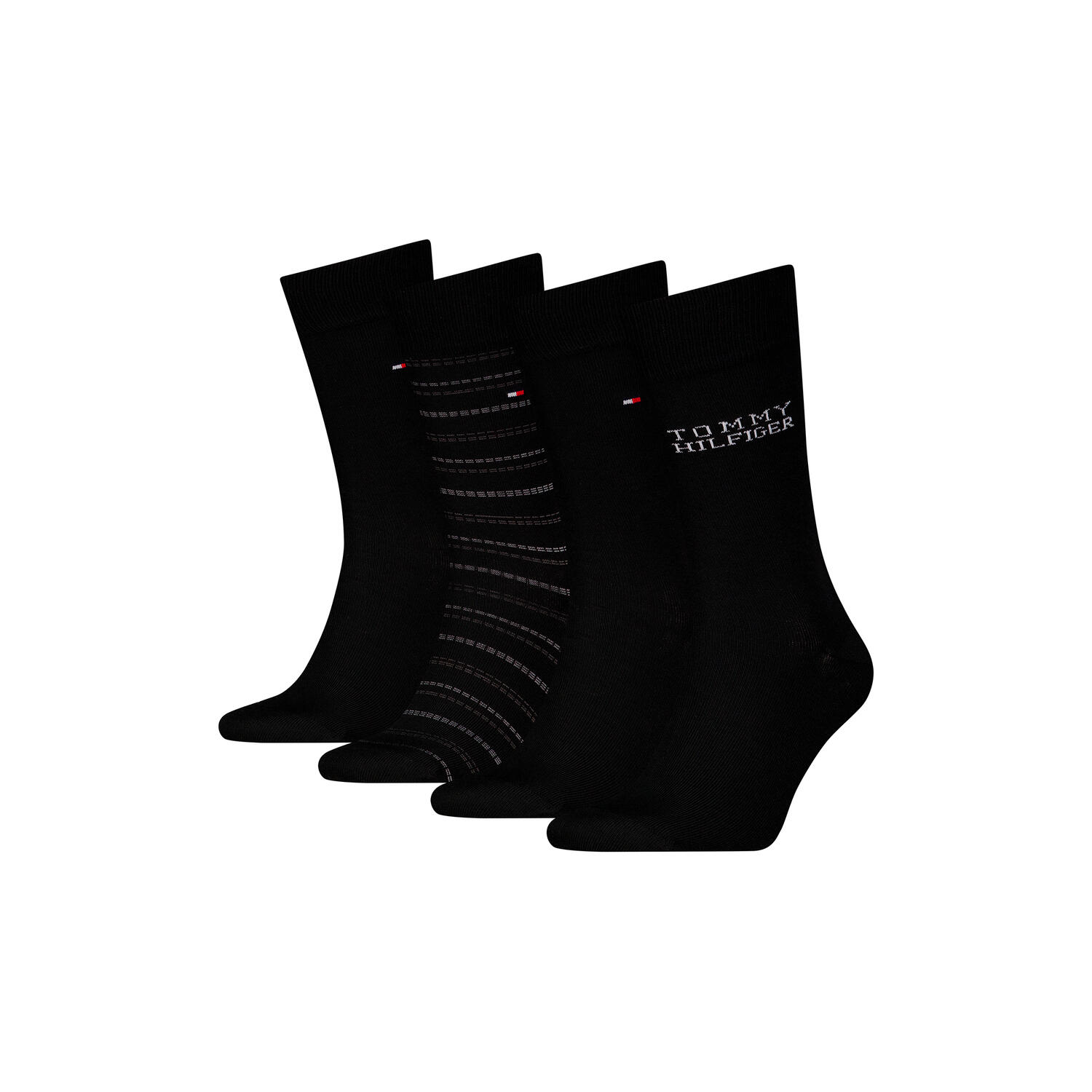 Tommy Hilfiger Men Sock Tin Giftbox, black