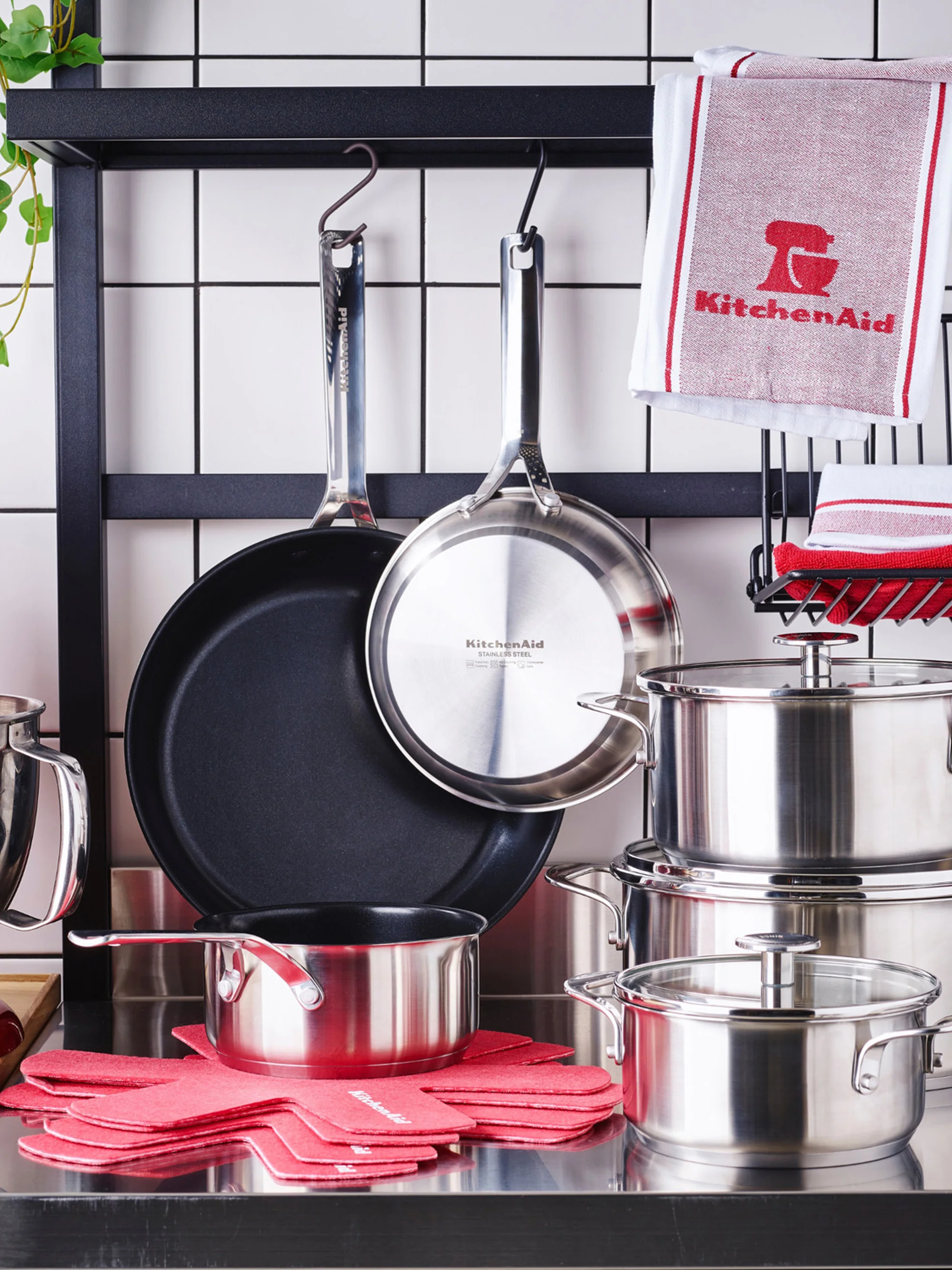 Antihaft-Koch-Set KitchenAid, 7er-Set