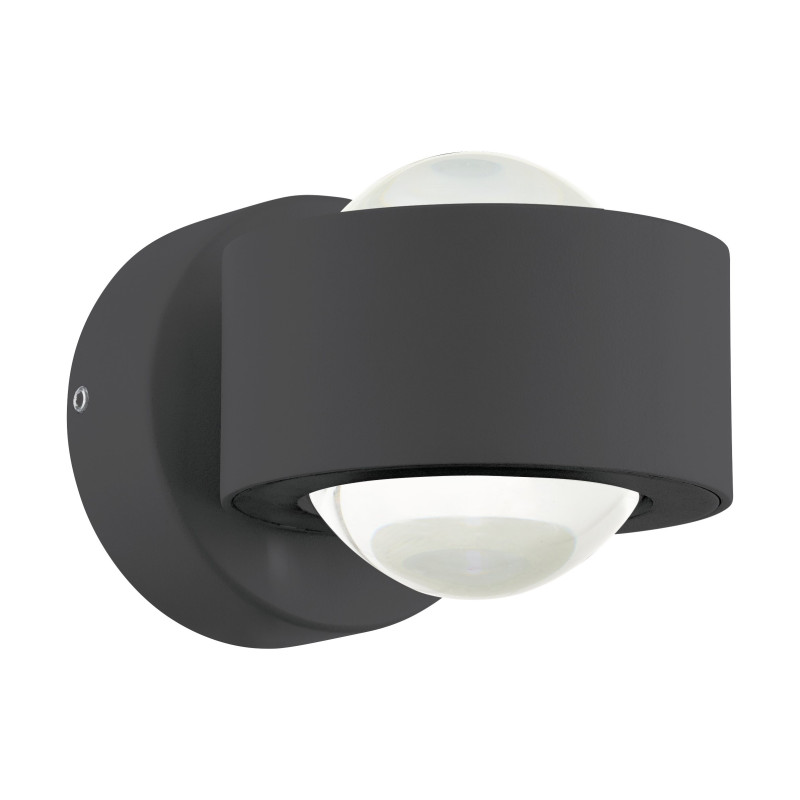 Applique LED Ono 2 anthracite 2 x 2,5 W EGLO