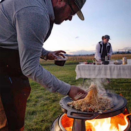 Wok en fonte pour brasero Bonfire - Solo Stove