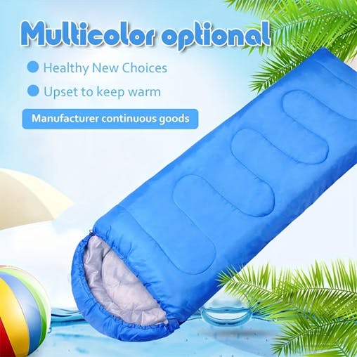 NNETM Camping Sleeping Bag Thick Warm for Cold Weather