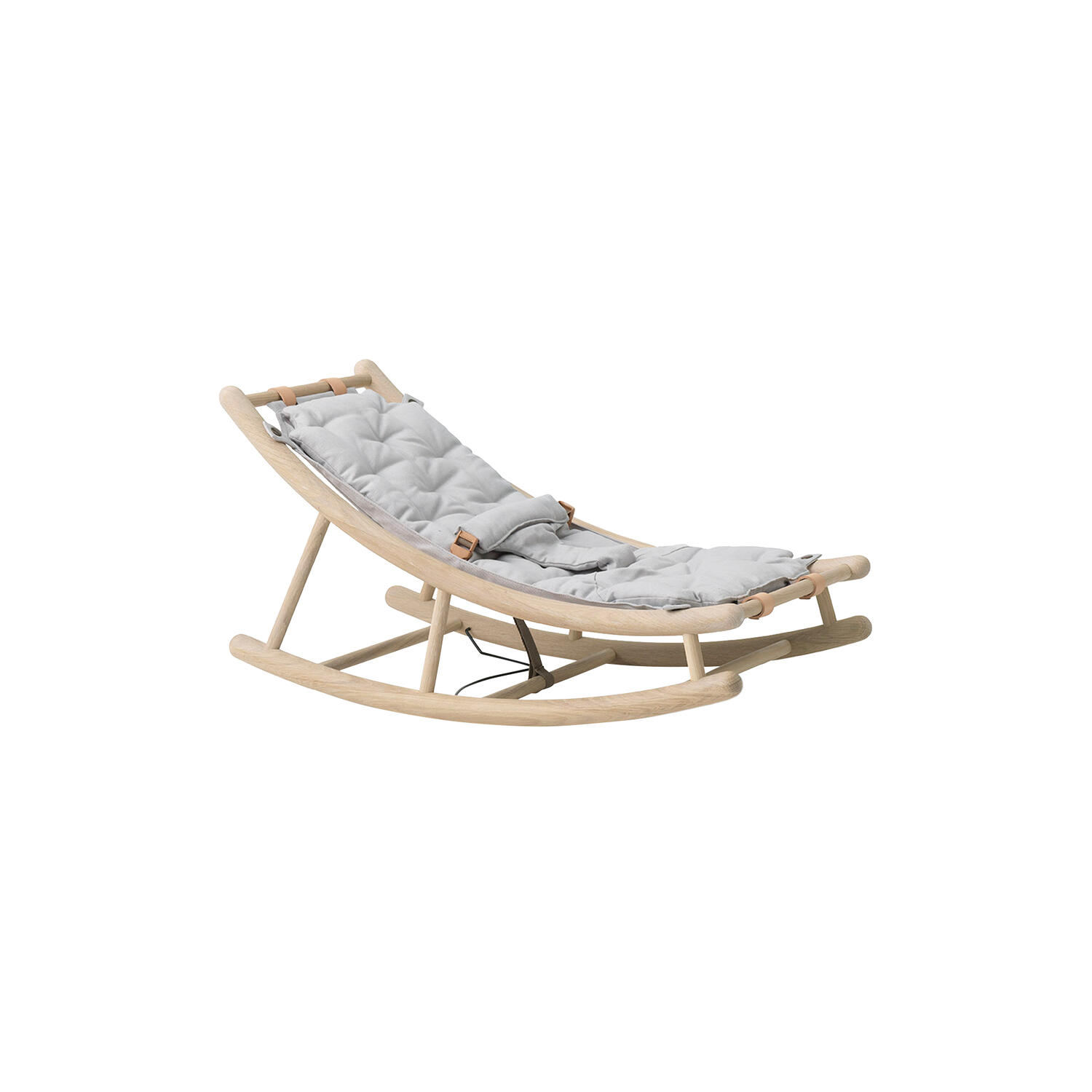 Wood baby & junior vippestol, eg/gr&aring;