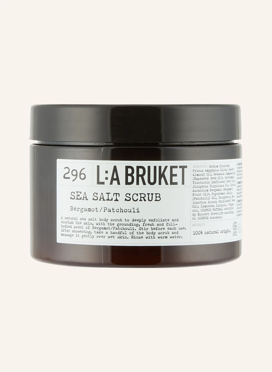 L:A BRUKET Körperpeeling 296 BERGAMOTTE/ PATCHOULI