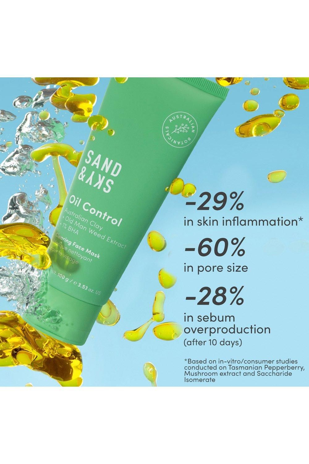Sand & Sky Oil Control - Clearing Face Mask 100g