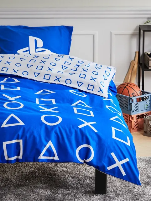Sengetøj PLAYSTATION 140x200 blå