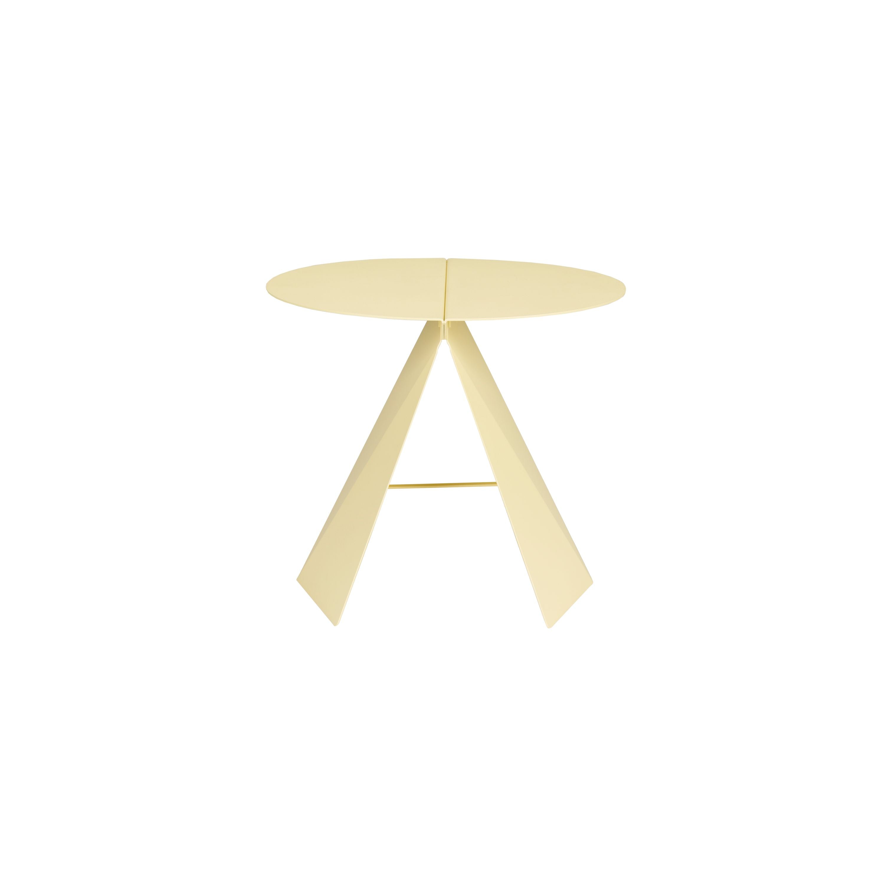 Zuiver Foldy Bijzettafel Citroengeel