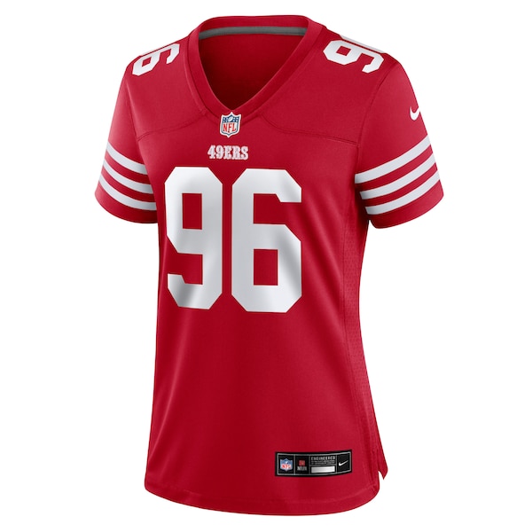 Jordan Jefferson San Francisco 49ers Nike Women's Team Game Jersey -  Scarlet