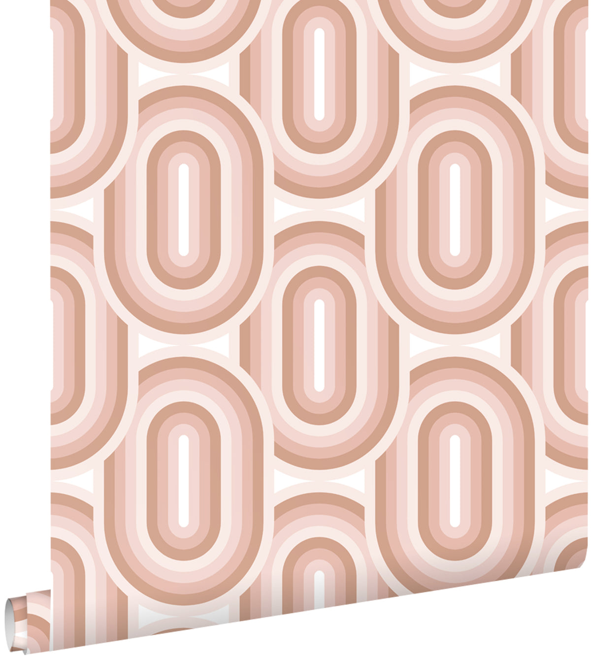 ESTAhome behang retro ornamenten zacht roze - 53 cm x 10.05 m - 130982