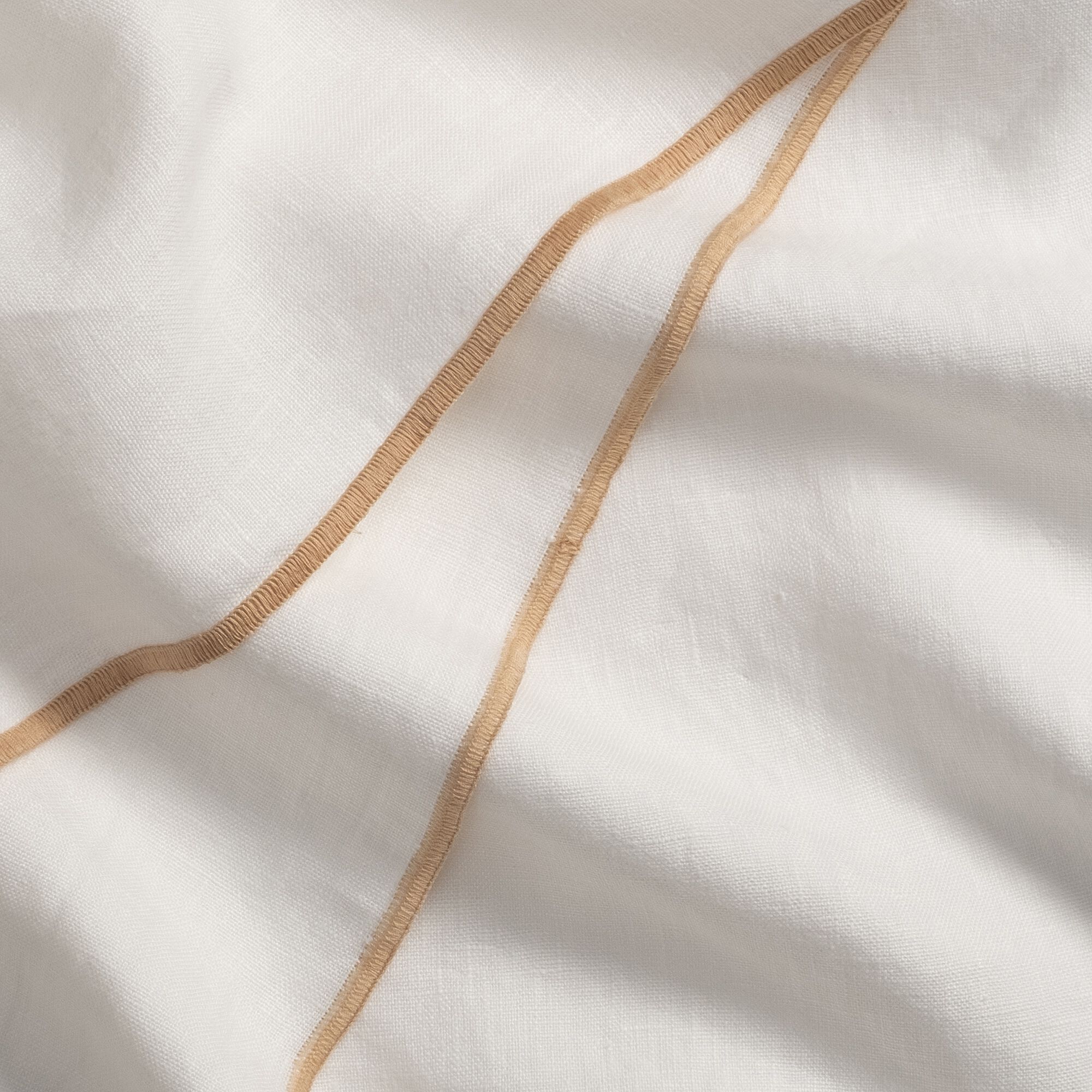 BONNIEUX - Nappe en lin 150x250cm - blanc écru