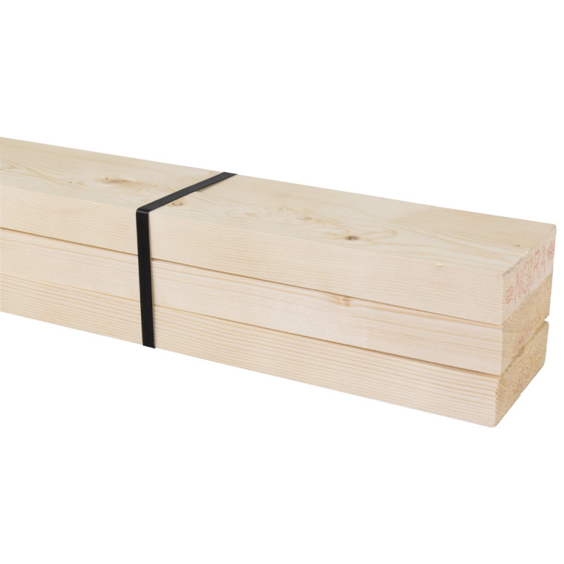 Bois raboté 270 x 4,4 x 2,7 cm 6 pièces
