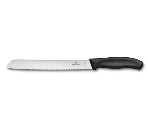 Komplet noży (11el) w bloku Victorinox - Swiss Classic Black V.SC.B.6.7153.11