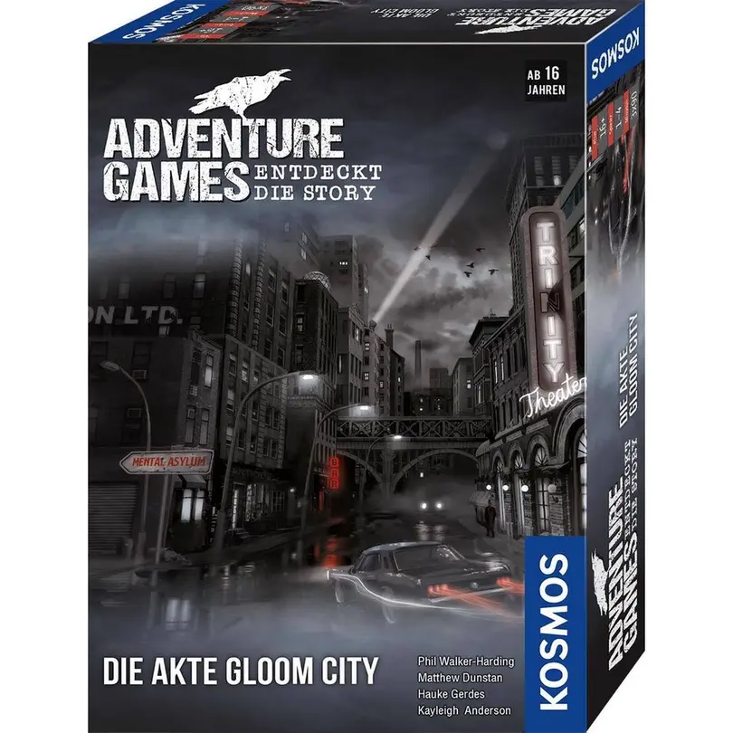 Brettspiel 4-teilig Adventure Games
