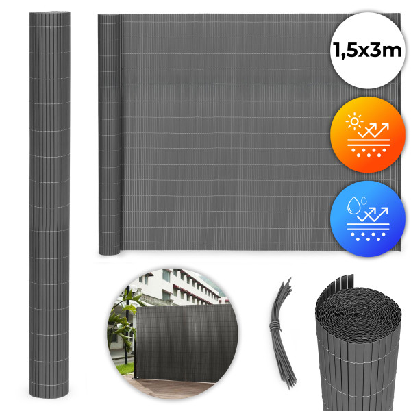 Dwustronna mata bambusowa 150x300 cm MultiGarden