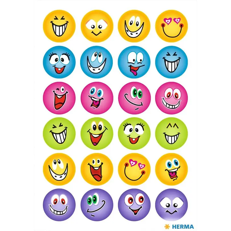 Sticker 24er-Set Stickers