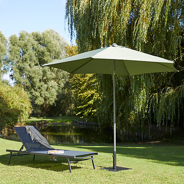 Parasol GoodHome Carambole kaki ø270 cm
