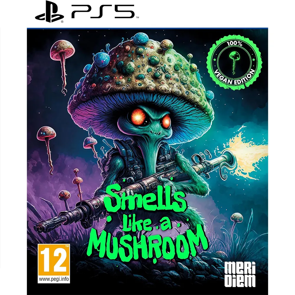 Playstation PS5 Smells Like A Mushroom-100% Vegan Edition
