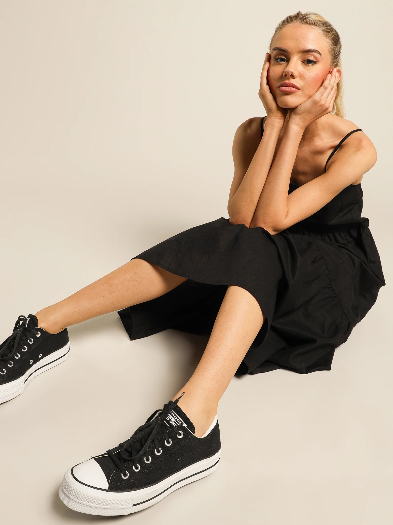 Miles Linen Midi Dress