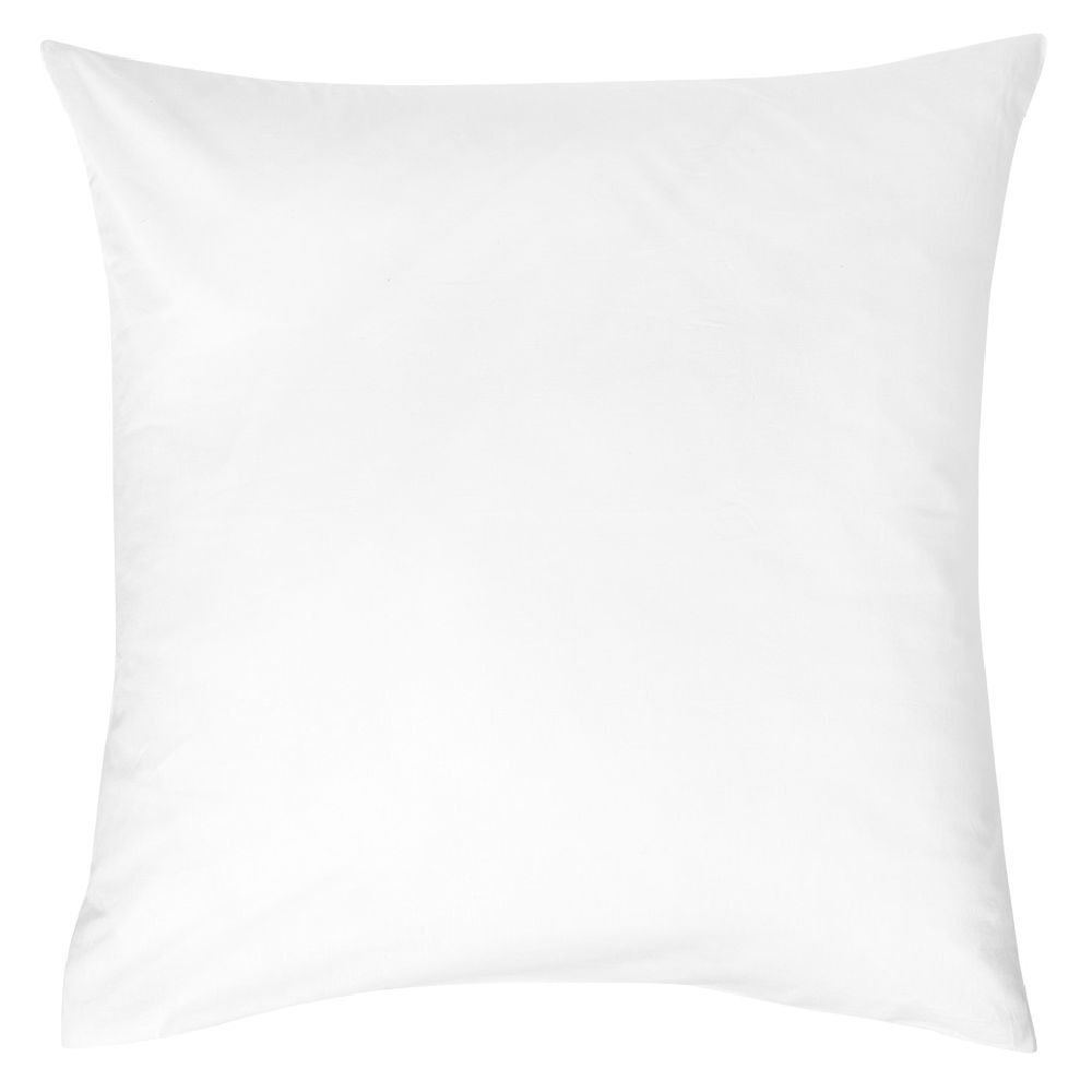Taie d'oreiller finition droite blanche 63x63cm