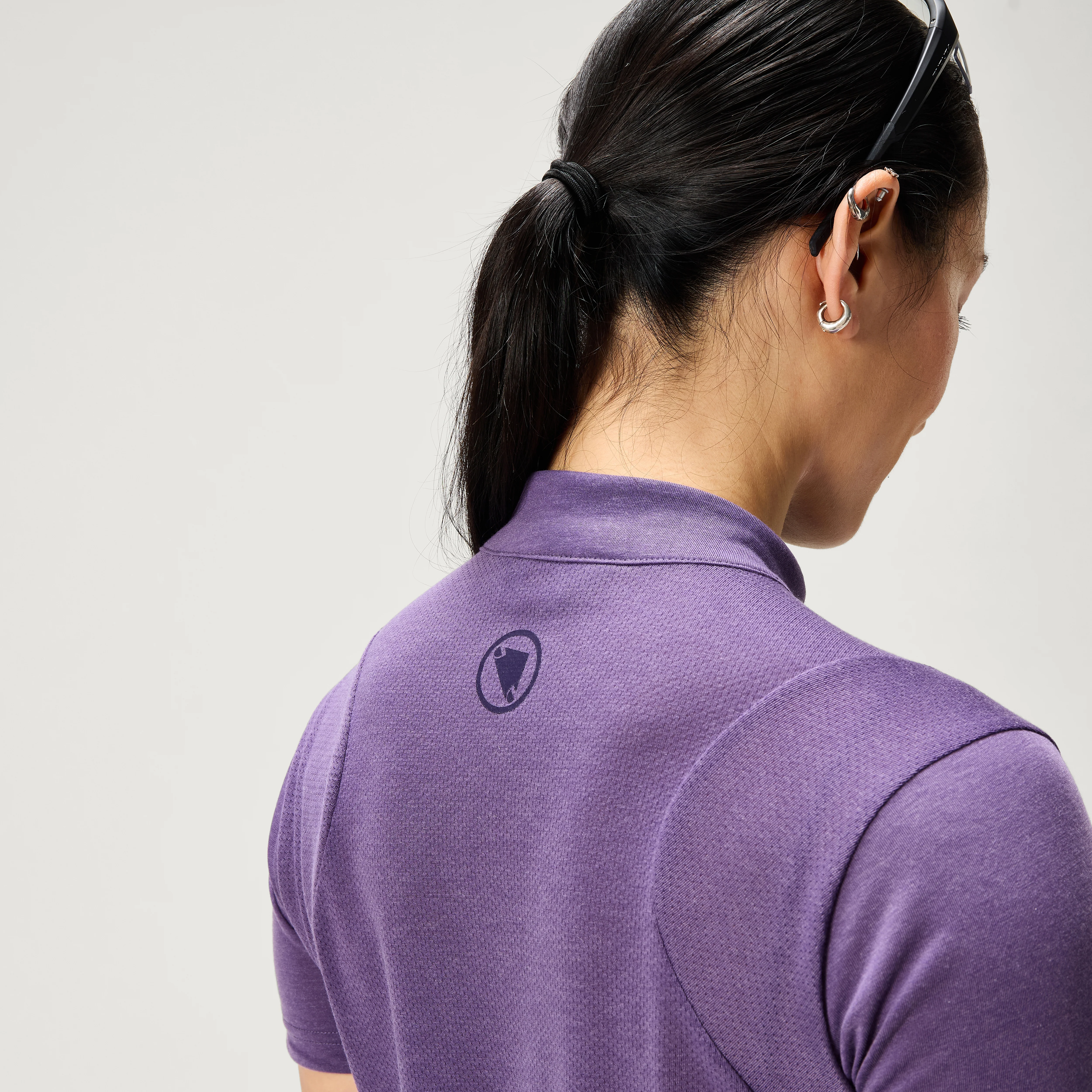Women's Loop S/S Zipped Jersey - Heather