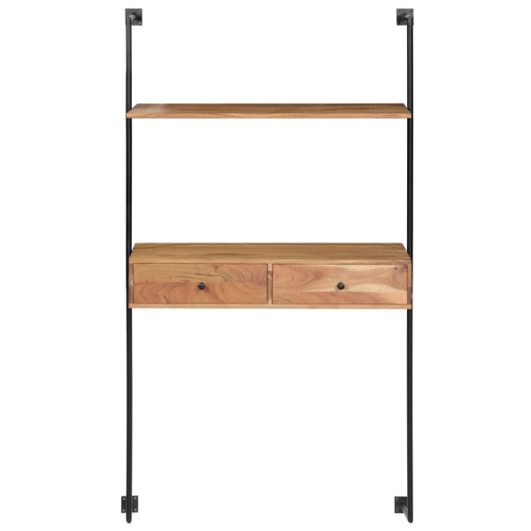 VidaXL Biurko ścienne 90 x 40 x 170 cm