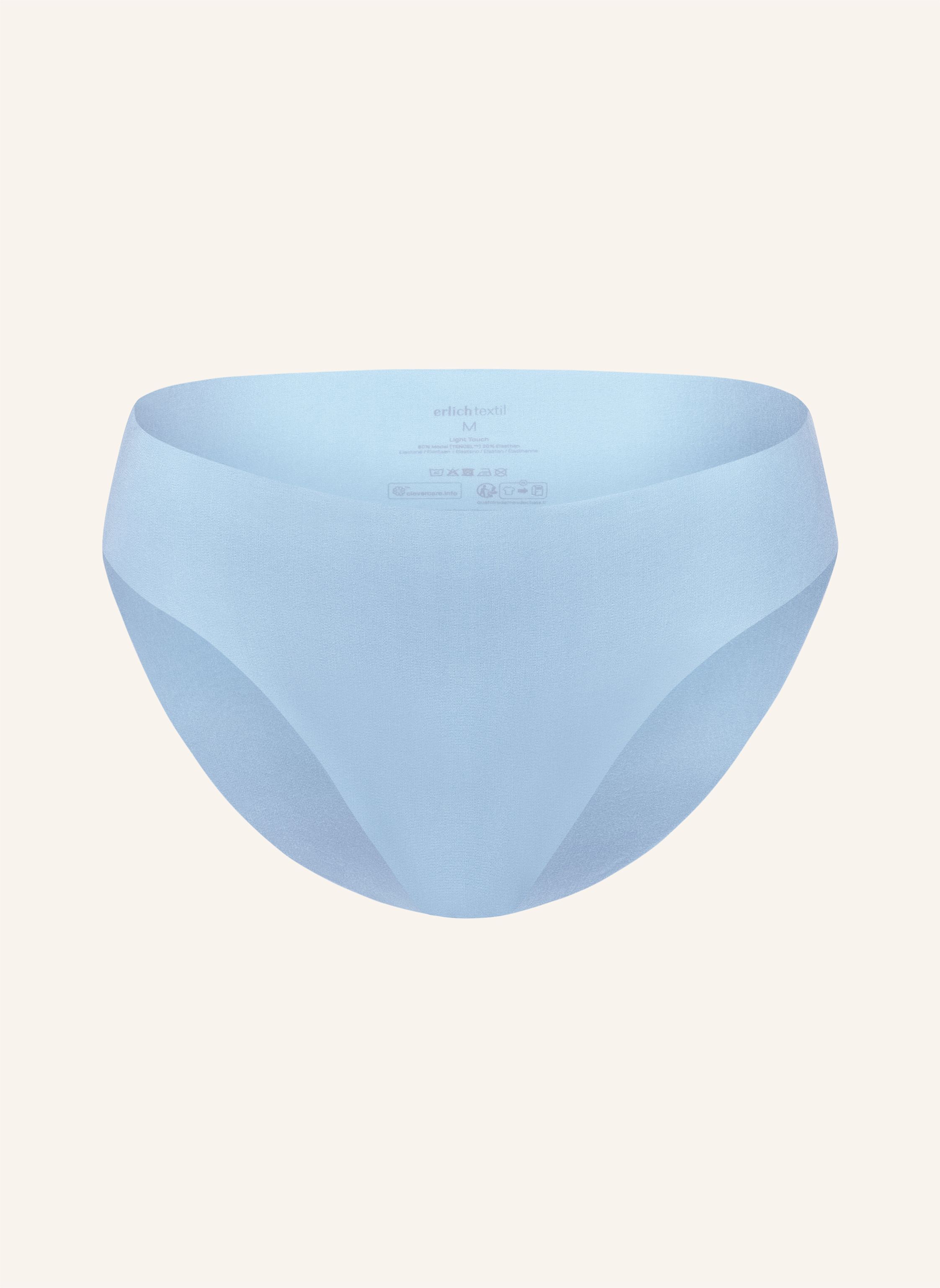 erlich textil 3er Pack Light Touch Slip mit weichem Modal - nahtlose Kanten