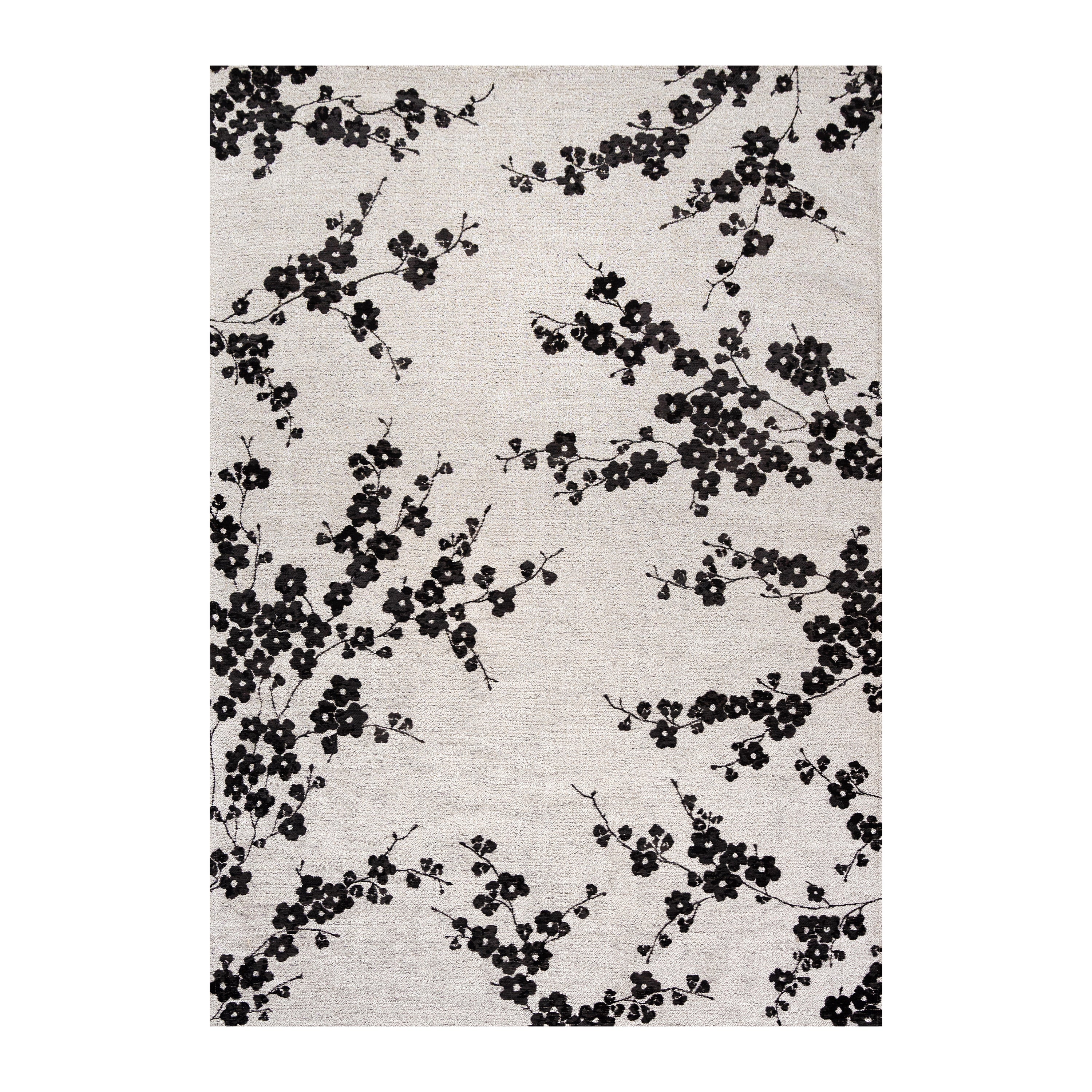 Louis de Poortere Sakura Vloerkleed 80 x 150 cm - Night Snow