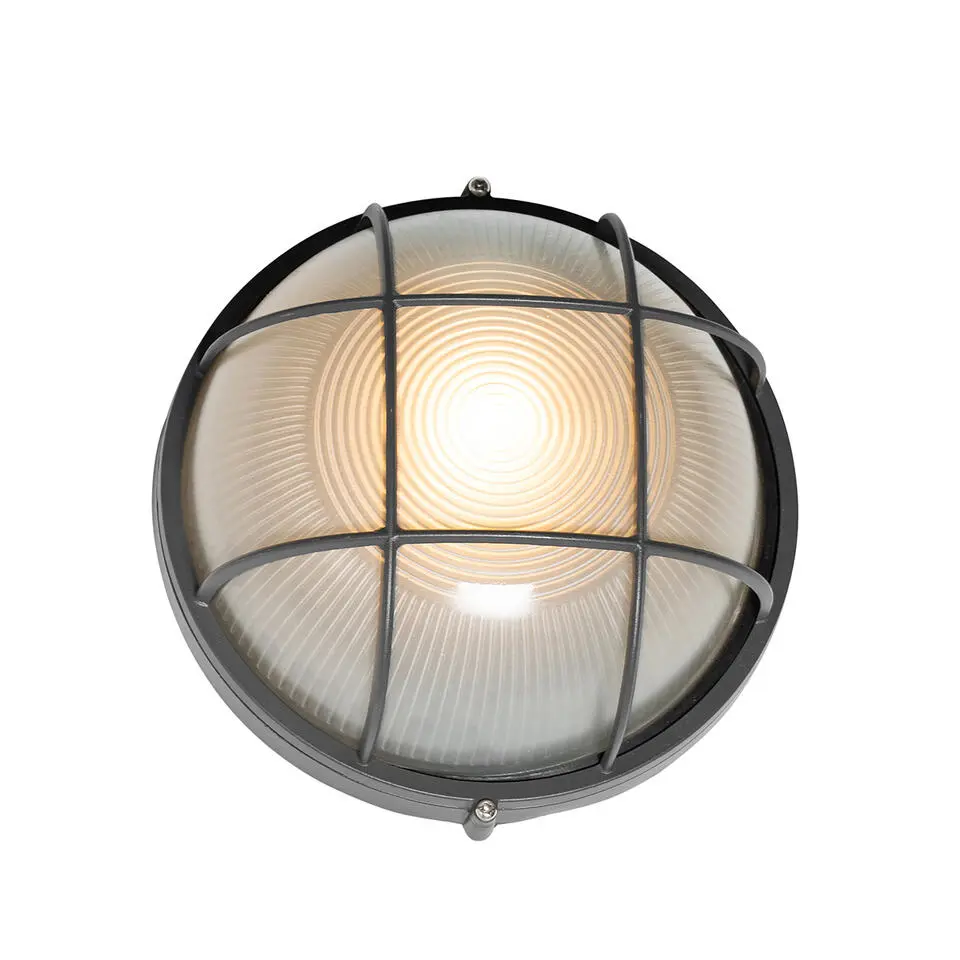 Qazqa wandlamp hanneke grijs e27