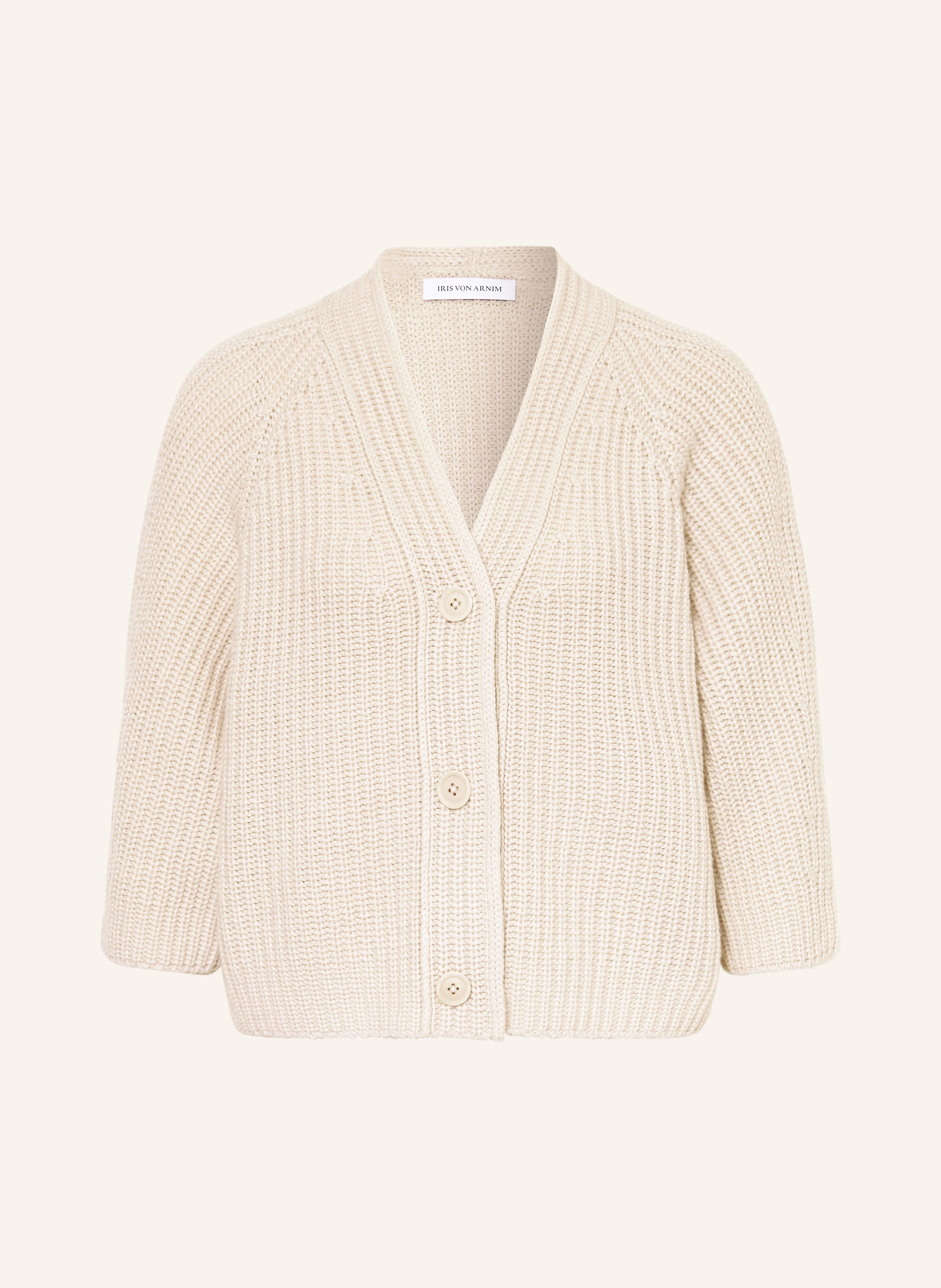 IRIS von ARNIM Strickjacke FALLOU aus Cashmere mit 3/4-Arm