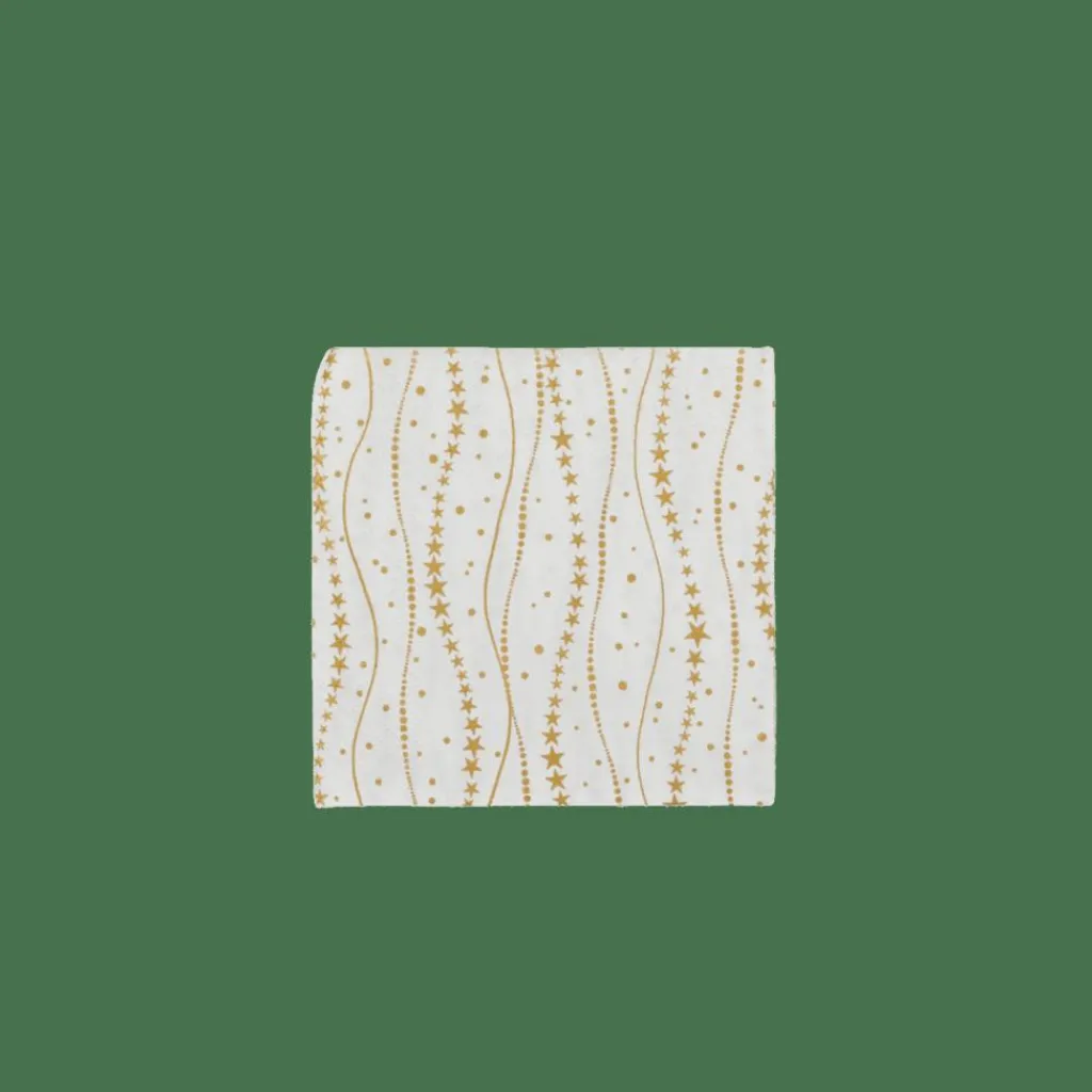 Serviettes^CASA STARS Set De 20 Serviettes Doré
