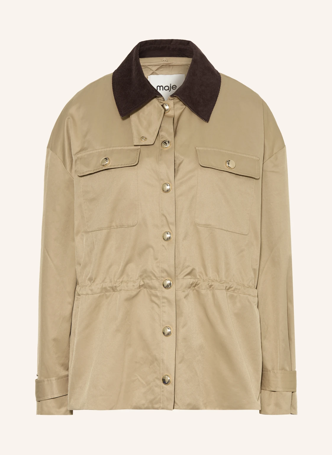 maje Jacke mit herausnehmbarer Blende