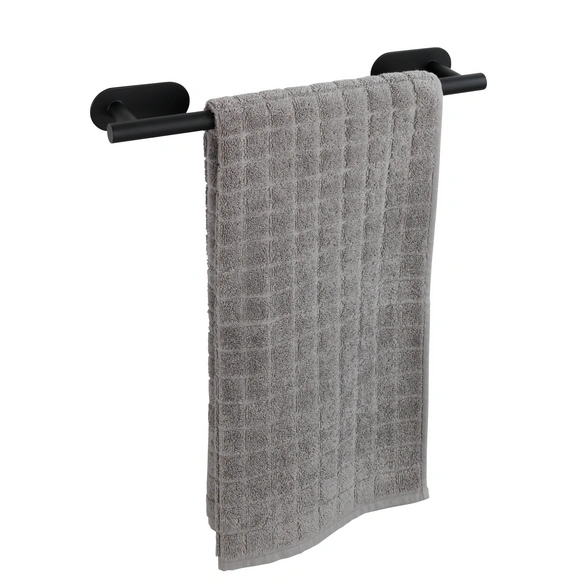 Badetuchstange »Turbo-Loc Orea black«, BxH: 40 x 4,5, Edelstahl, schwarz/matt