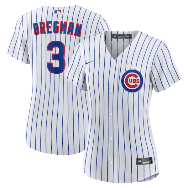 Alex Bregman Chicago Cubs Nike Women's Home Replica Jersey - White
