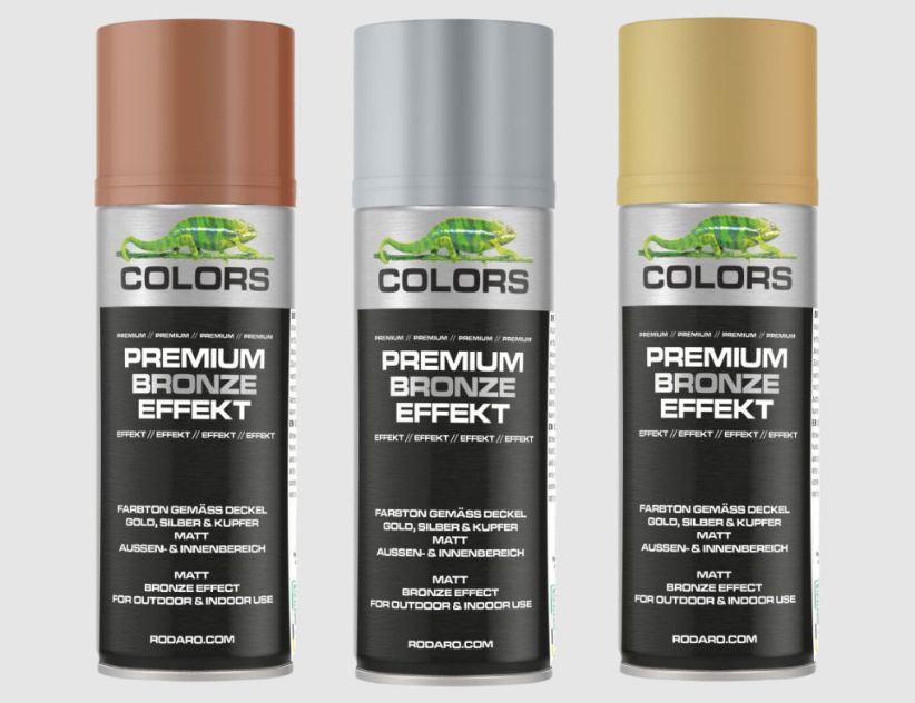 Spraylack Bronzeeffekt matt
