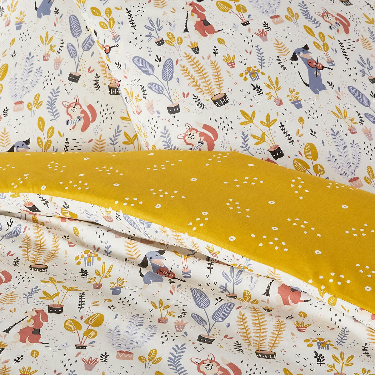 Housse de couette coton, Jazzy