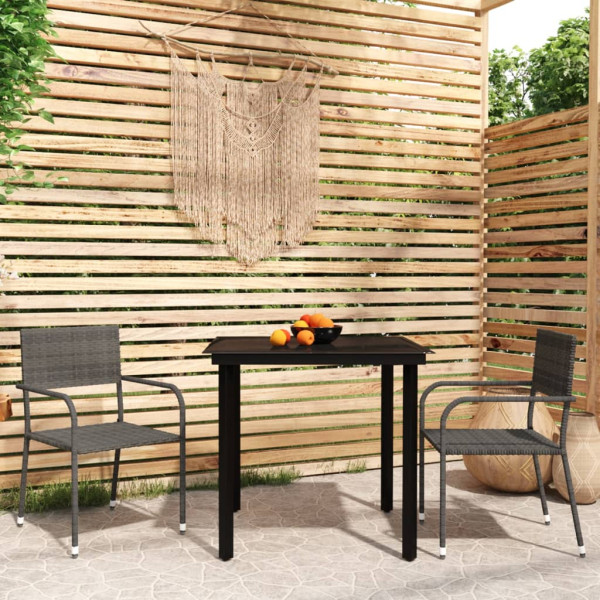 Zestaw Mebli Ogrodowych Stół Krzesła Rattan Do Ogrodu Na Taras Na Patio