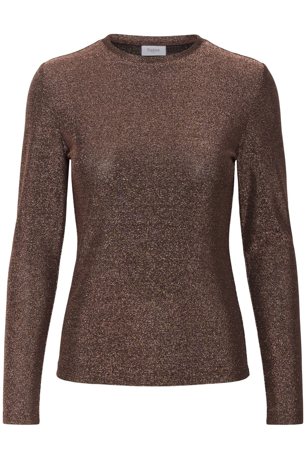 Saint Tropez NoriaSZ Long Sleeve Shimmer Top