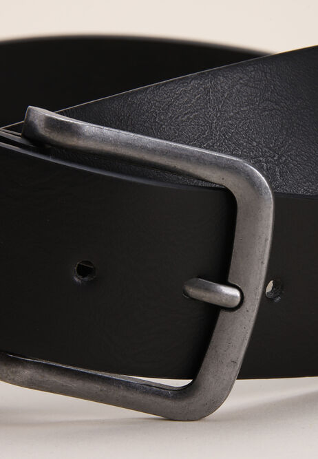 Mens Black Casual Jean Belt