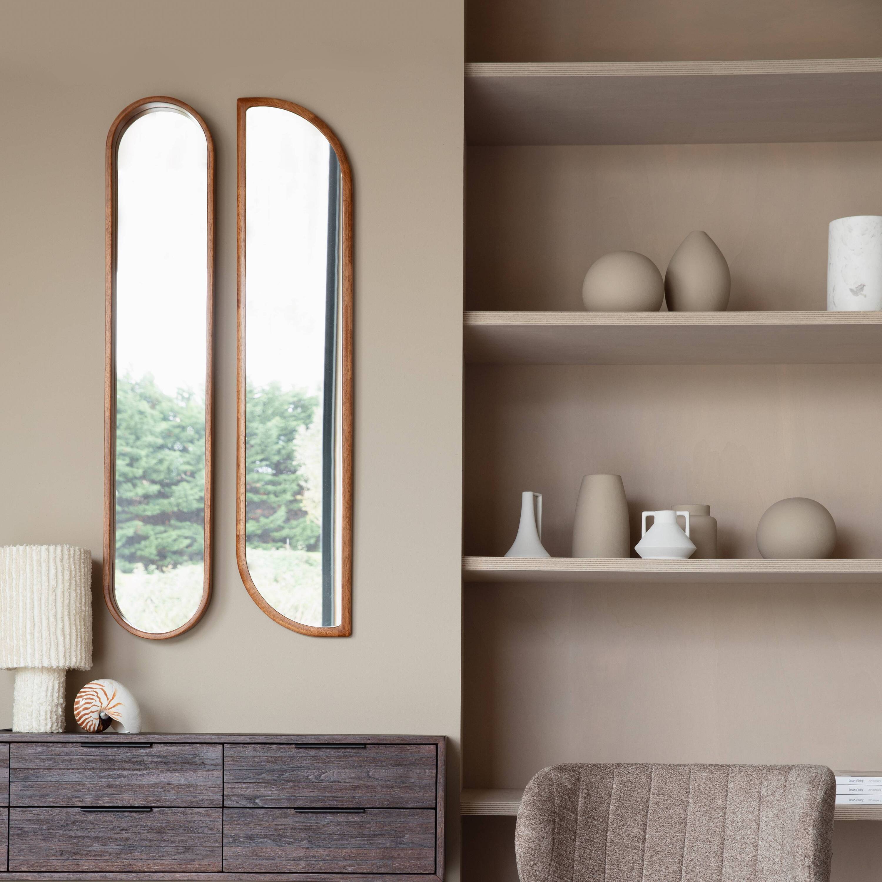 by fonQ Pane Spiegel - Semi Rond