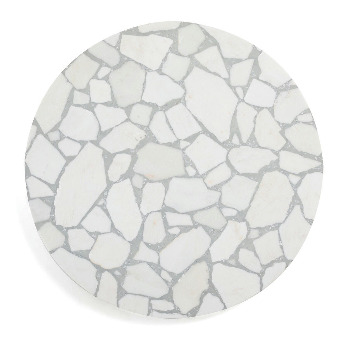 Plateau de table terrazzo Ø100 cm, Aradan