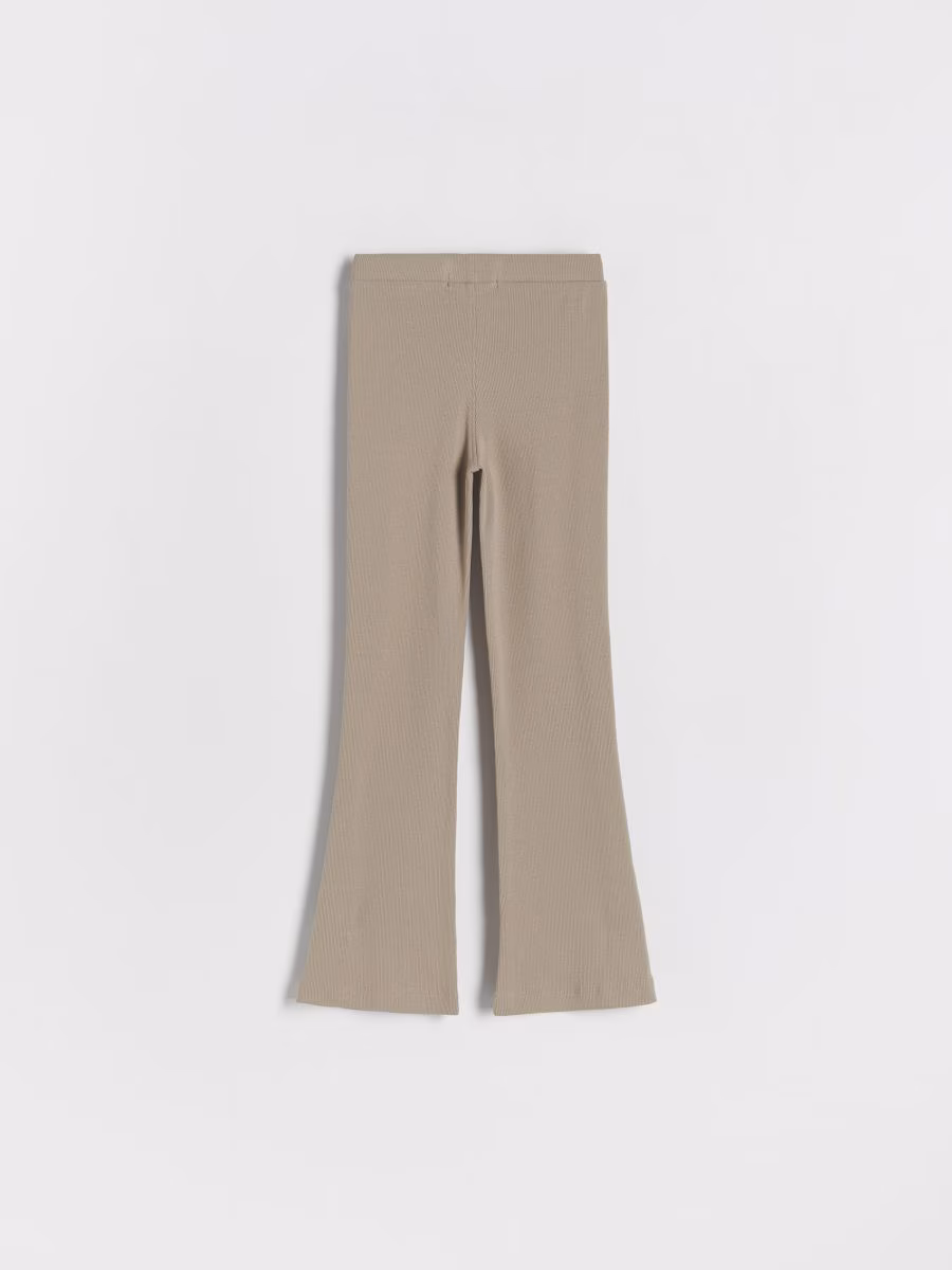 Flare Trousers With Splits