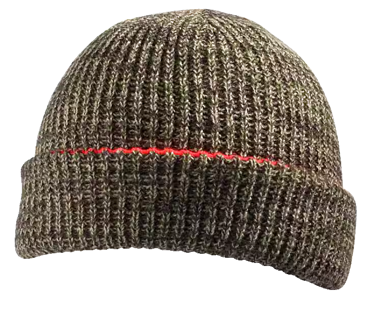 Reversible Knit Toque with Warm Thinsulate Lining for Hunting/Hiking, Blaze Orange/Camo