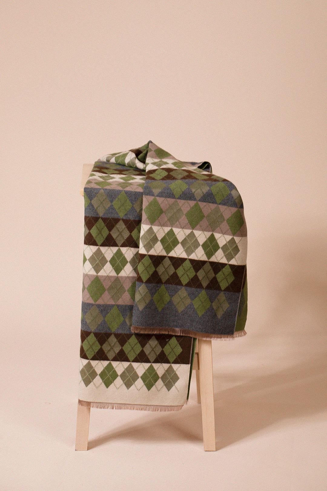 SVNX Soft Checked Scarf