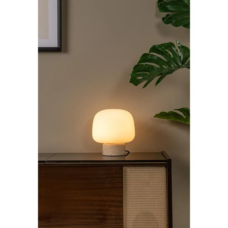 Lucide ANSTON Tafellamp - Opaal