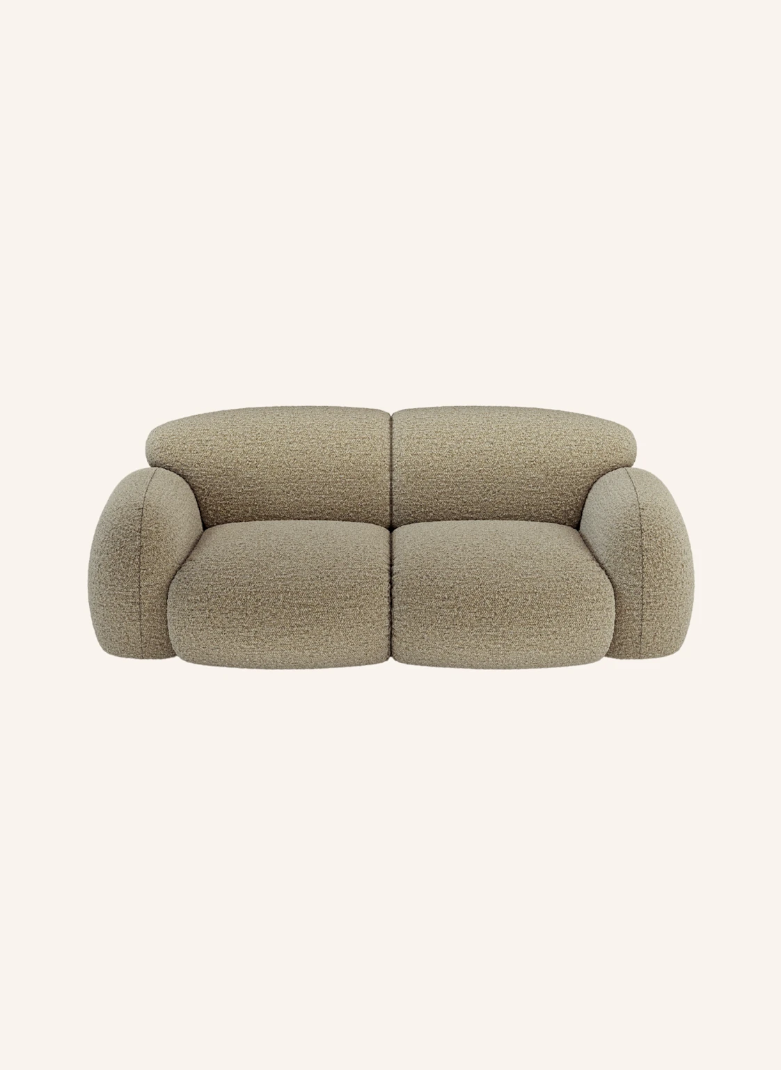 nydo 2-Sitzer Sofa MONDINO Boucle