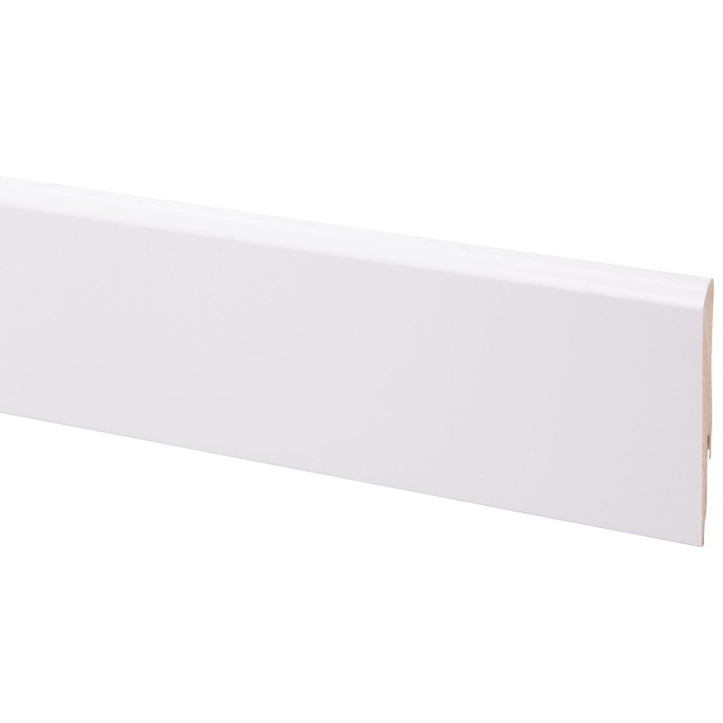 Plinthe de parquet revêtue à peindre 240 x 9,7 x 0,9 cm CANDO