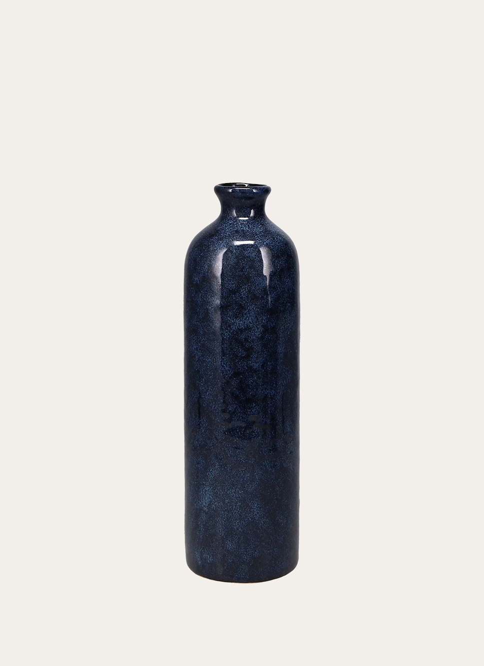 VASE EMAILLÉ EN HAUTEUR BLEU